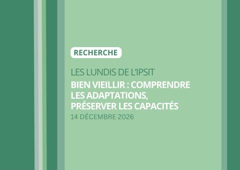 SÉMINAIRE 14/12 - Les Lundis de l'IPSIT