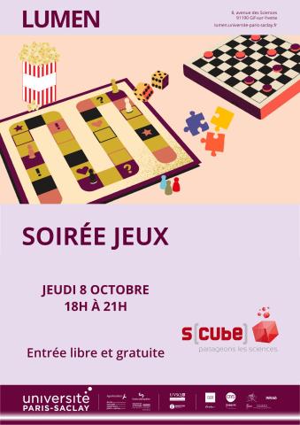 Soirée jeux au Lumen