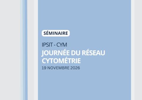 JOURNÉE SCIENTIFIQUE - Réseau cytométrie